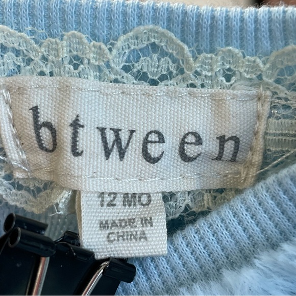 btween Blue Snowflake Top And Leggings Set Size 12m - Picture 4 of 7